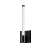ET2 Cortex 15" Tall LED Wall Sconce Black