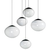 ET2 Nimbus 27" Wide Multi Light Pendant Black