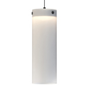 ET2 Highball 13" Tall LED Mini Pendant Black / Translucent Frost