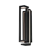 ET2 Penrose 24" Tall LED Wall Sconce Black
