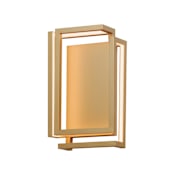 ET2 Penrose 18" Tall LED Wall Sconce Gold
