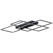 ET2 Traverse 3 Light 68" Wide LED Semi-Flush Ceiling Fixture Black