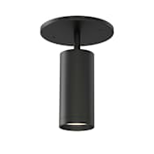 ET2 Pullman 5" Wide LED Accent / Spot Light Ceiling Fixture Black
