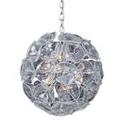 ET2 Fiori 20" 12 Light Pendant Polished Chrome