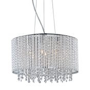 ET2 Spiral 16" 7 Light Pendant Polished Chrome