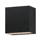 ET2 Blok 5" Tall LED Outdoor Wall Sconce Black
