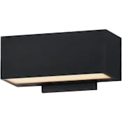 ET2 Blok 4" Tall Outdoor Wall Sconce Black
