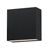 ET2 Cubed 6" Tall LED Wall Sconce Black