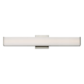 ET2 Baritone 30" Wide LED Bathroom Bath Bar Satin Nickel