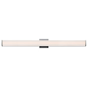 ET2 Baritone 48" Wide LED Bathroom Bath Bar Satin Nickel