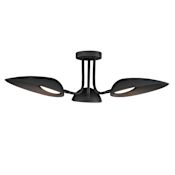 ET2 Marsh 32" Wide LED Flush Mount Ceiling Fixture Black