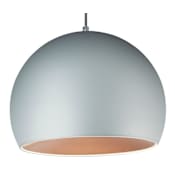 ET2 Palla 20" Wide LED Pendant Dark Grey / Coffee