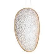 ET2 Moonscapes 14" Wide LED Pendant Brushed Champagne
