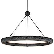 ET2 Geist 48" Wide LED Pendant Black