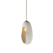 ET2 Luna 9" Wide LED Mini Pendant Chaulk White