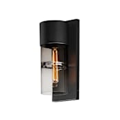 ET2 Smokestack 14" Tall LED Outdoor Wall Sconce Black
