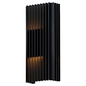 ET2 Rampart 14" Tall LED Outdoor Wall Sconce Black