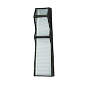 ET2 Totem 20" Tall LED Wall Sconce Black