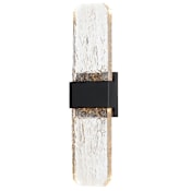ET2 Rune 19" Tall LED Outdoor Wall Sconce Black