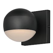 ET2 Modular 5" Tall LED Outdoor Wall Sconce Black