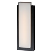 ET2 Tower 22" Tall LED Outdoor Wall Sconce Black