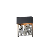 ET2 Coulee 8" Tall LED Outdoor Wall Sconce Black