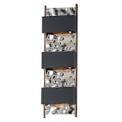 ET2 Coulee 21" Tall LED Outdoor Wall Sconce Black