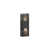 ET2 Grate 18" Tall Outdoor Wall Sconce Architectural Bronze