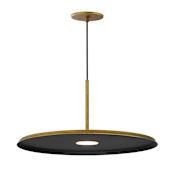 ET2 Berliner 20" Wide LED Pendant Antique Brass