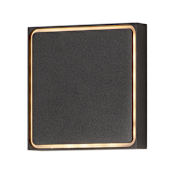 ET2 Alumilux Outline 5" Tall LED Wall Sconce Black
