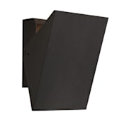 ET2 Alumilux Tilt 7" Tall LED Outdoor Wall Sconce Black