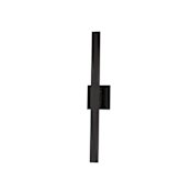 ET2 Alumilux 24" Tall LED Outdoor Wall Sconce with Acrylic Diffuser Black