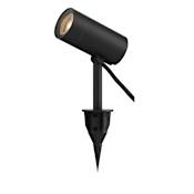 ET2 Single Alumilux Landscape 12V LED Center Mount Path Light Black