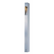 ET2 1 Light LED 3" Wide Path Light From The Alumilux Collection Satin Aluminum