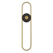 ET2 Gravity 30" Tall LED Outdoor Wall Sconce Black / Gold