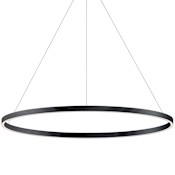 ET2 Groove 40" Wide Suspension Pendant Black