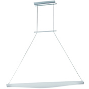 ET2 Krisp 36" Wide Chandelier Polished Chrome