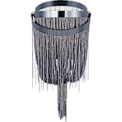 ET2 2 Light Wall Sconce from the Mystic Collection - Bulbs Included Black Chrome