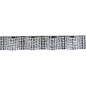 ET2 Wave 34" Wide Bath Light Polished Chrome