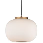 ET2 Soji 2 Light 9" Wide LED Mini Pendant Black / Gold