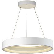 ET2 iCorona 29" LED Color Changing Pendant with Philips Hue Matte White
