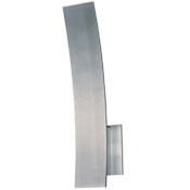 ET2 Alumilux 16" LED Wall Sconce Satin Aluminum