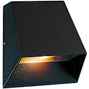 Eurofase Lighting Kilo 5" Tall LED Outdoor Wall Sconce Black
