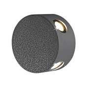 Eurofase Lighting Pass 4 Light 2" Tall LED Outdoor Wall Sconce Dark Grey