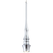 Eurofase Lighting Sano 3" Wide Mini Pendant Chrome