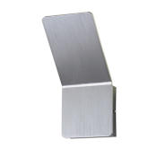 Eurofase Lighting Delroy 10" Tall LED Wall Sconce Aluminum