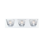 Eurofase Lighting Trent 3 Light 19" Wide LED Bathroom Vanity Light Chrome