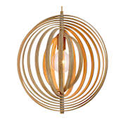 Eurofase Lighting Abruzzo 17" Wide Pendant Wood