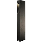 Eurofase Lighting Architectural Outdoor 26" Tall LED Outdoor Wall Sconce Black