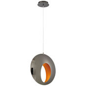 Eurofase Lighting Arlington 14" Wide LED Mini Pendant Chrome Black